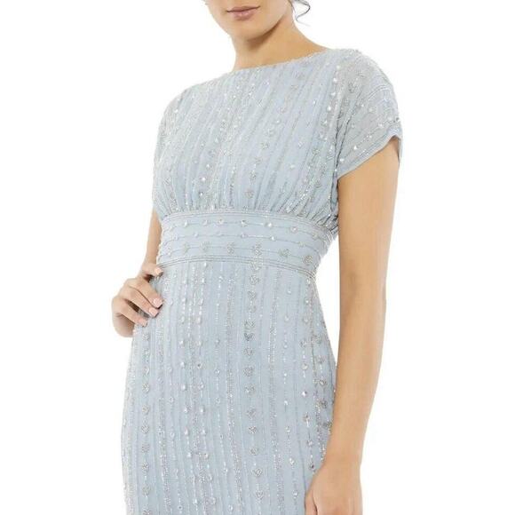 Mac Duggal Midi Cocktail Dress Sz 14 $498 - Picture 1 of 8